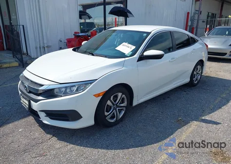 2017 Honda Civic Lx из США, поврежденный, VIN 19XFC2F56HE015329